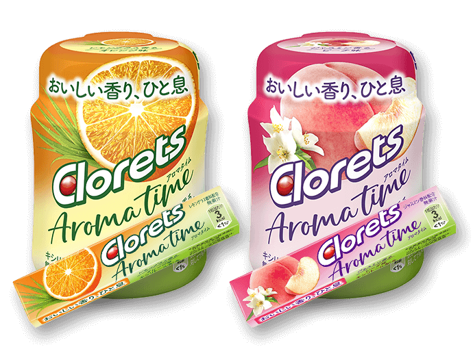 息スッキリが、やる気のはじまり。Clorets (クロレッツ)